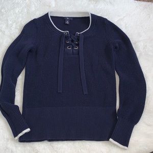 Navy Gap Sweater